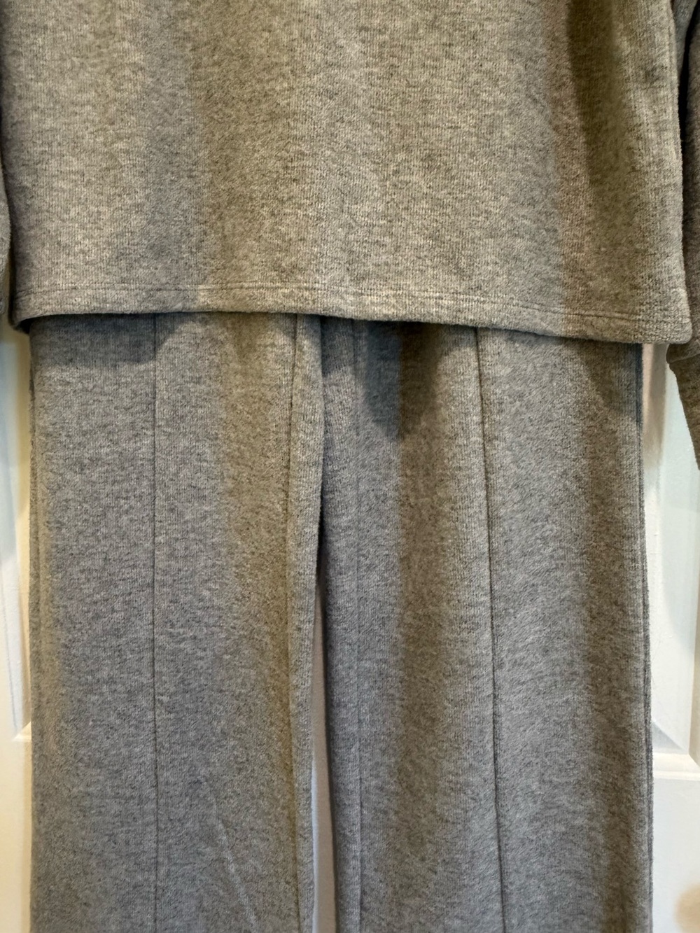 Truth By Republic Cozy Gray Two-Piece Knit Lounge Set🩶 - Picture 2 of 5